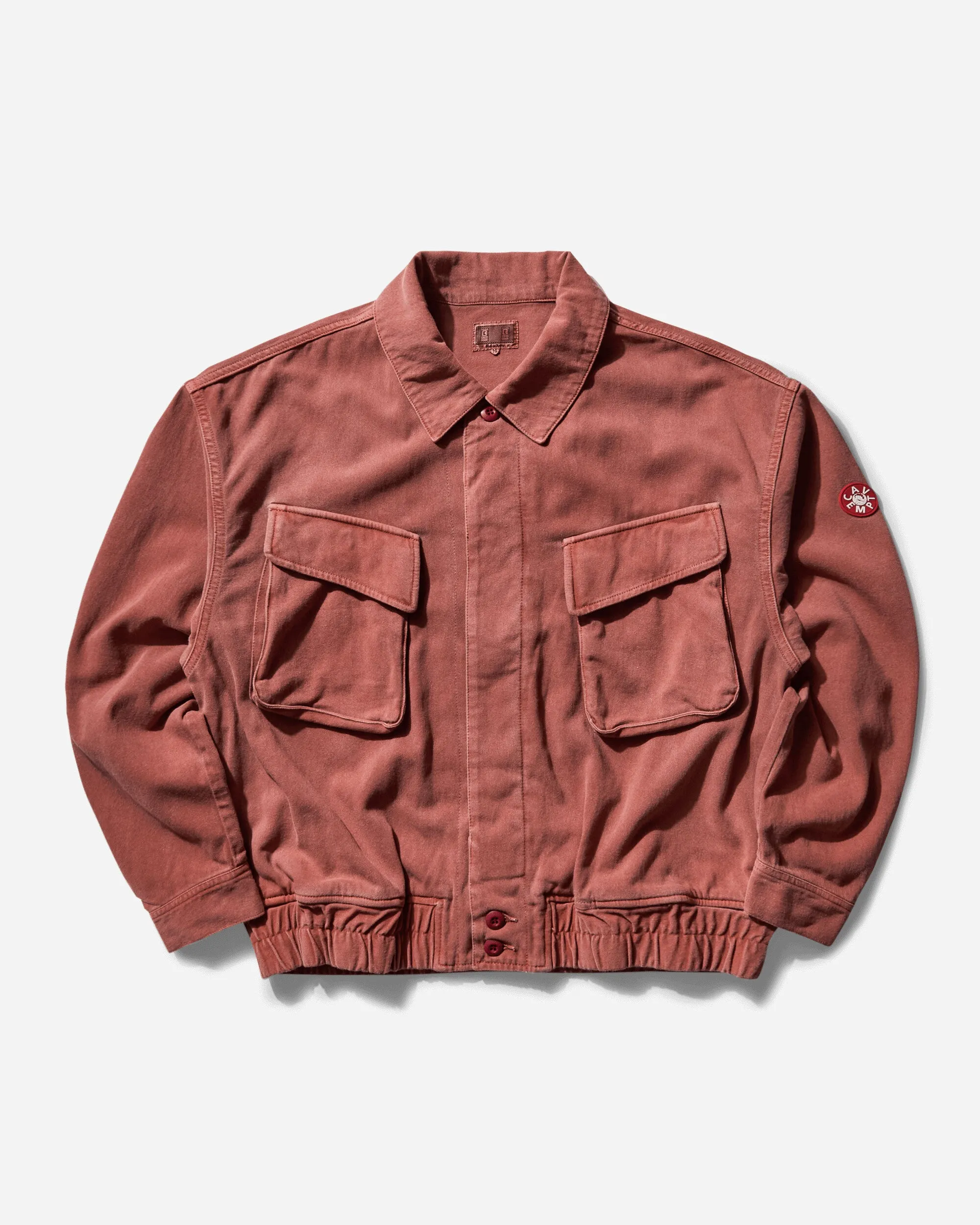 Herren Overdye Community Knopfjacke Braun