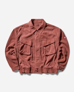 Herren Overdye Community Knopfjacke Braun