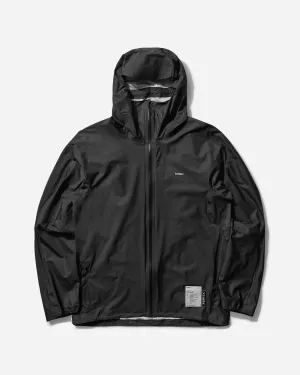 Herren Pertex 3L Fly Regenjacke Schwarz