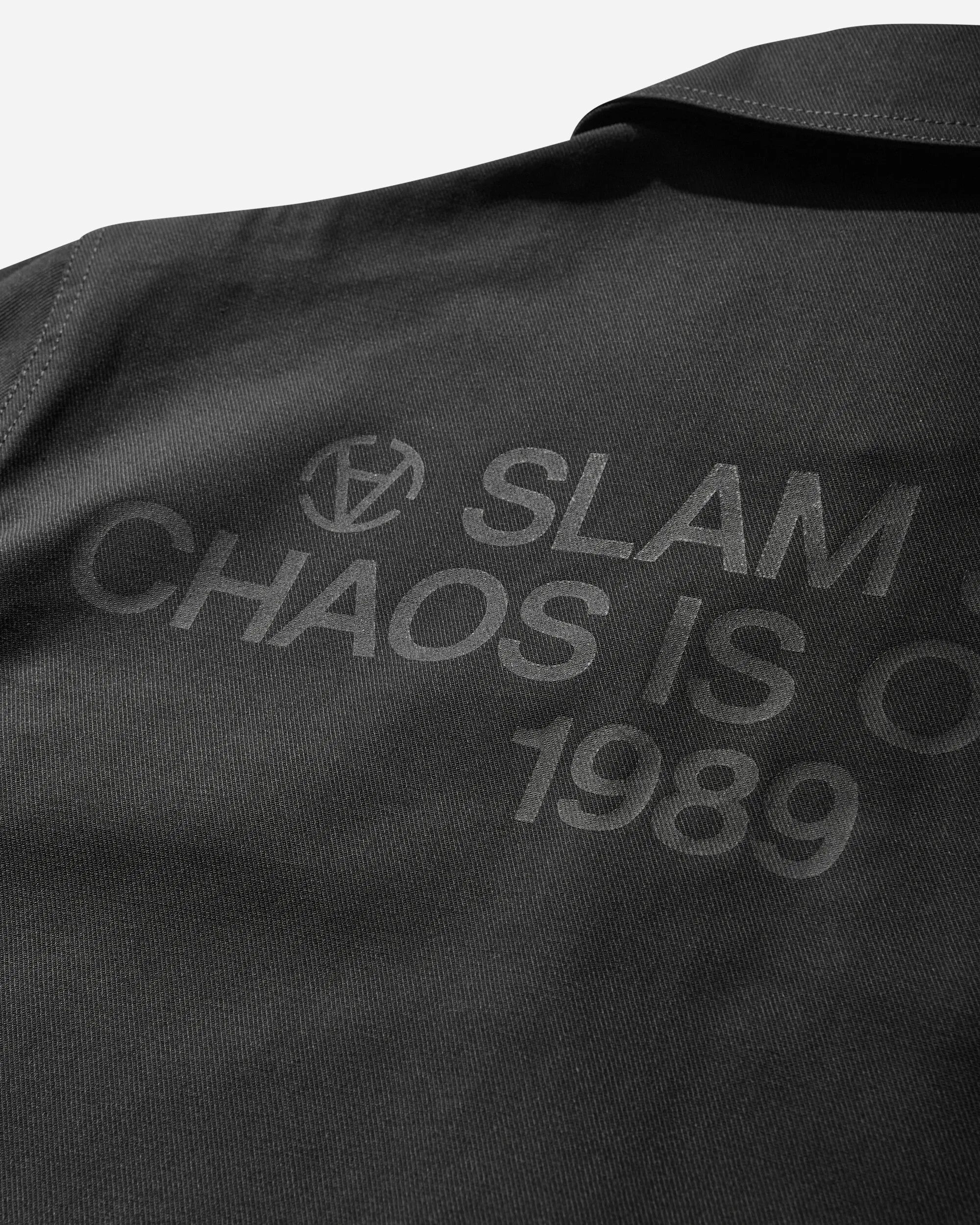Herren Slam Jam CHAOS IS ORDER 40000 Replizierte Kurzjacke Anthrazit