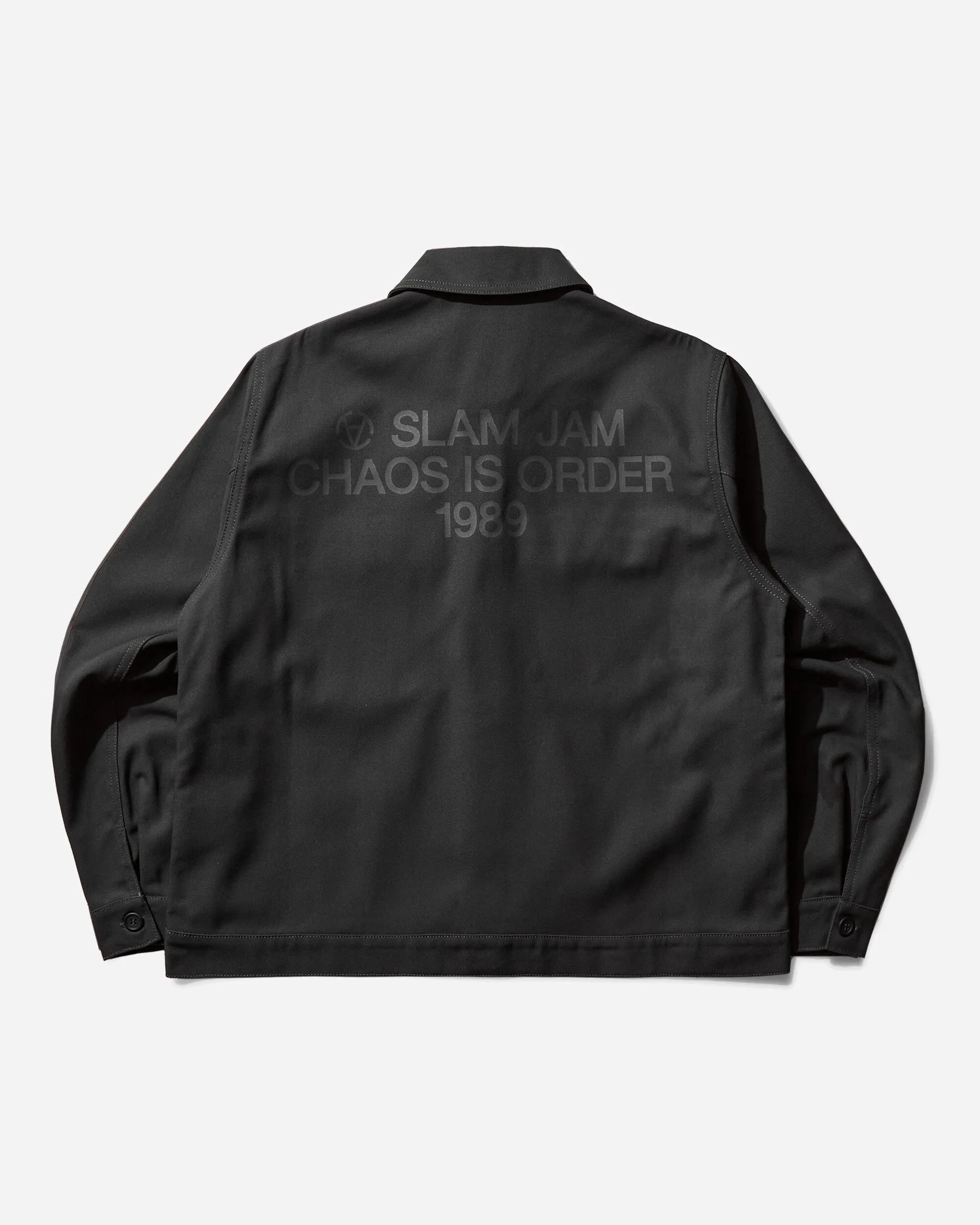Herren Slam Jam CHAOS IS ORDER 40000 Replizierte Kurzjacke Anthrazit
