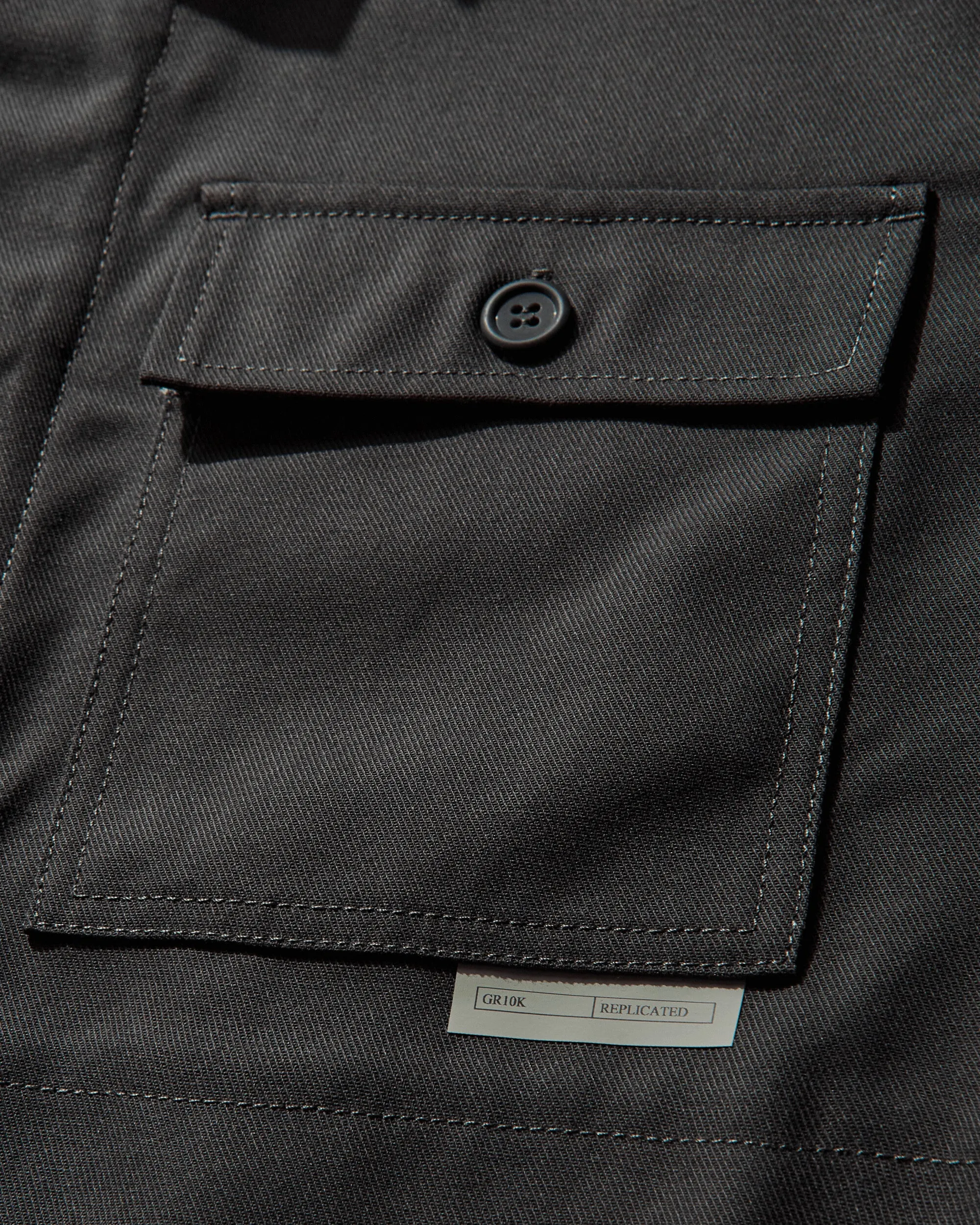 Herren Slam Jam CHAOS IS ORDER 40000 Replizierte Kurzjacke Anthrazit