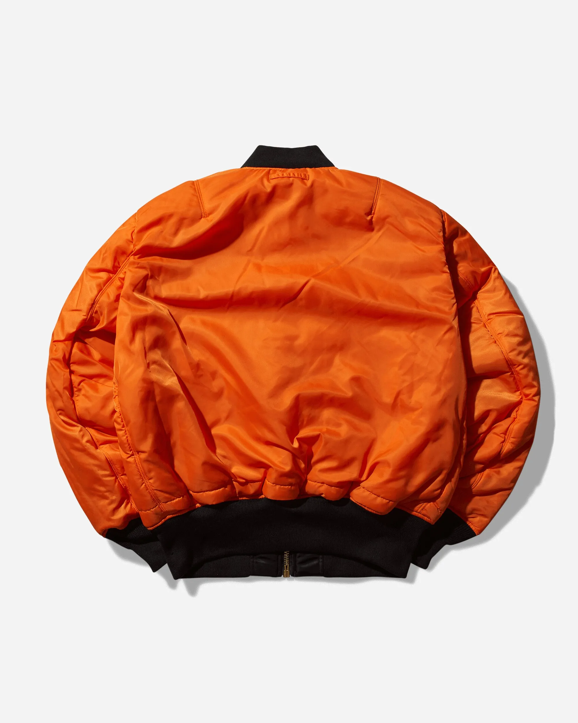Herren Slam Jam MA-1 Bomberjacke Schwarz