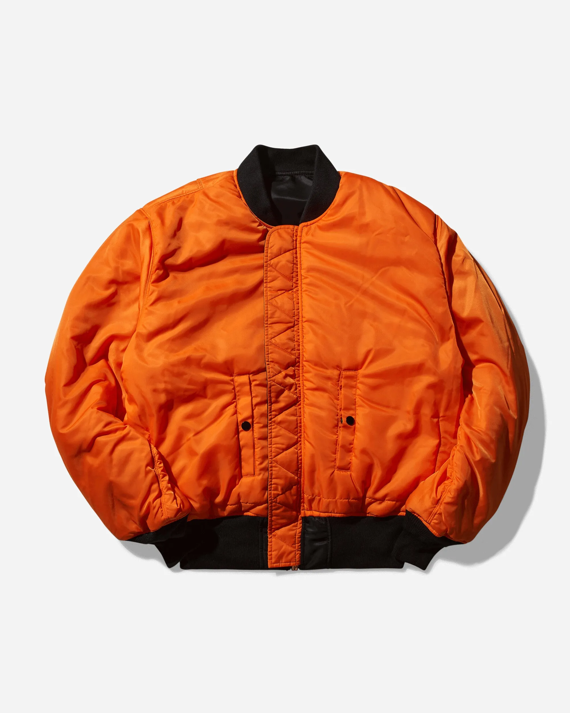 Herren Slam Jam MA-1 Bomberjacke Schwarz