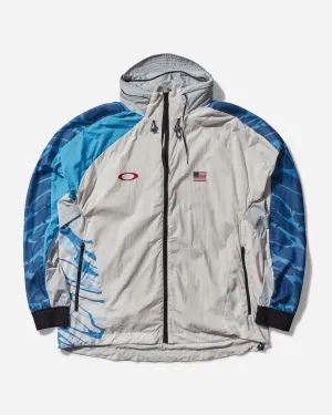Herren Team USA Surfing Windbreaker Flüssiggrau