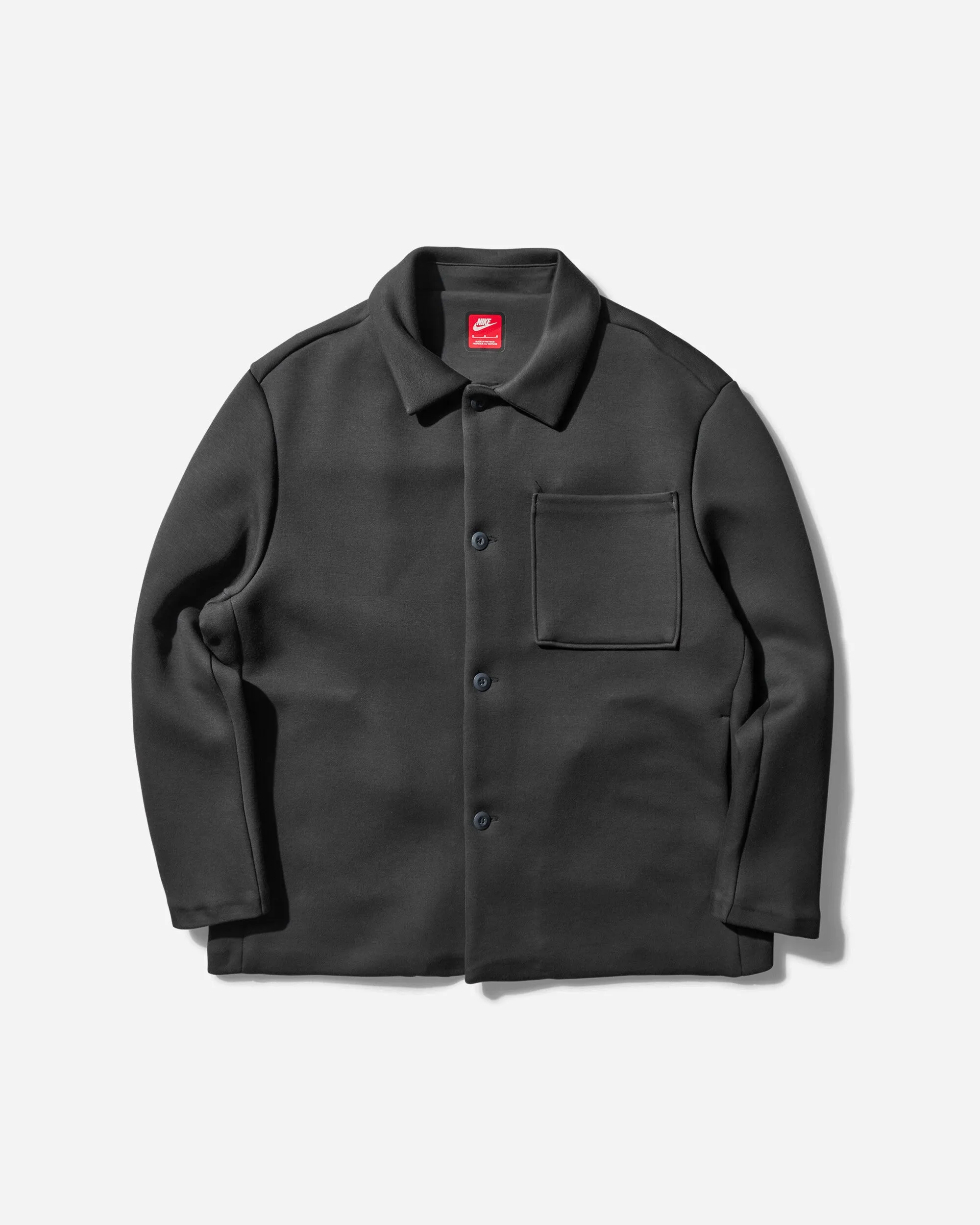 Herren Tech Fleece Jacke Anthrazit