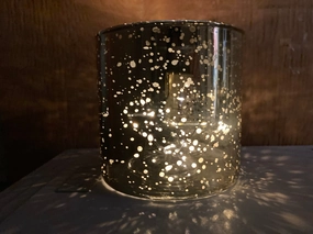 Mercury Gold machine made mm Wedding Centerpiece (4") Cylinder Glass Vase,aesthetic flower vase