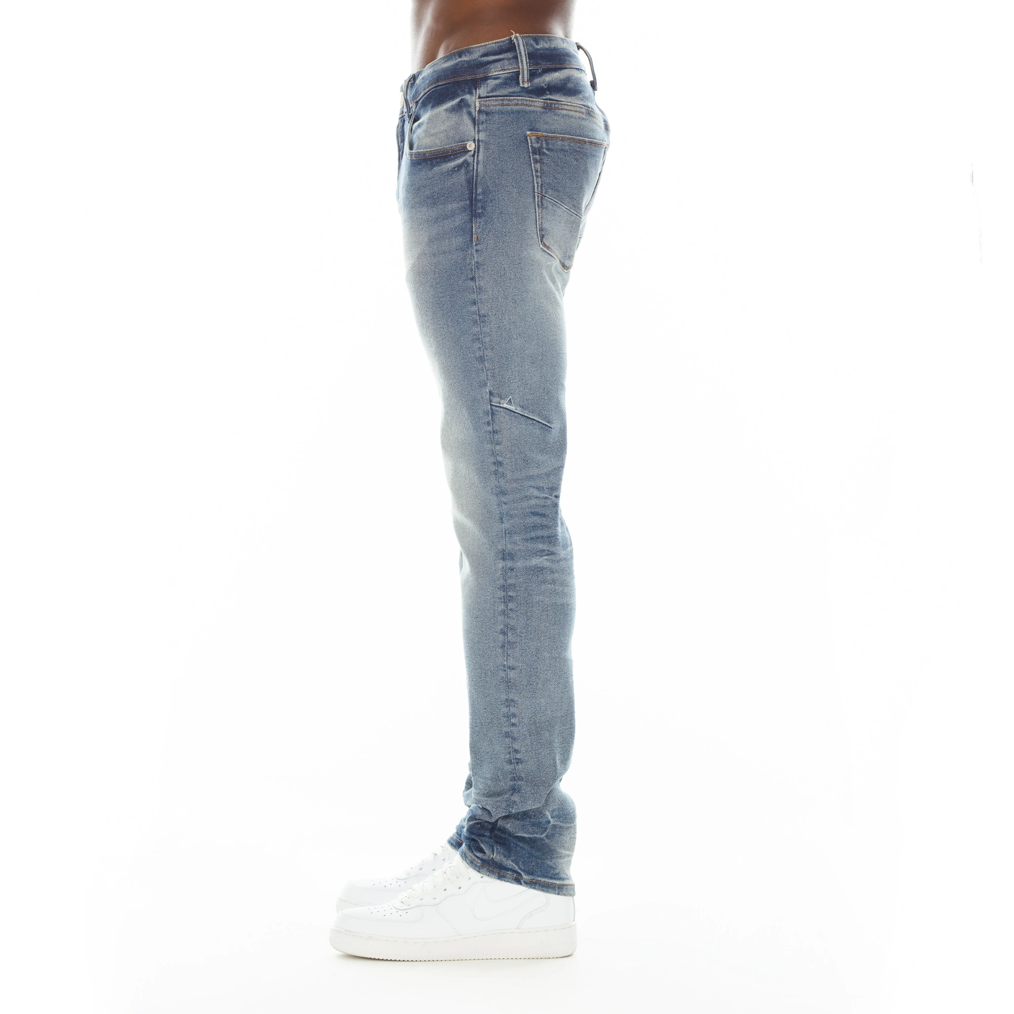 Mero Slim Fit Jeans In Coastal