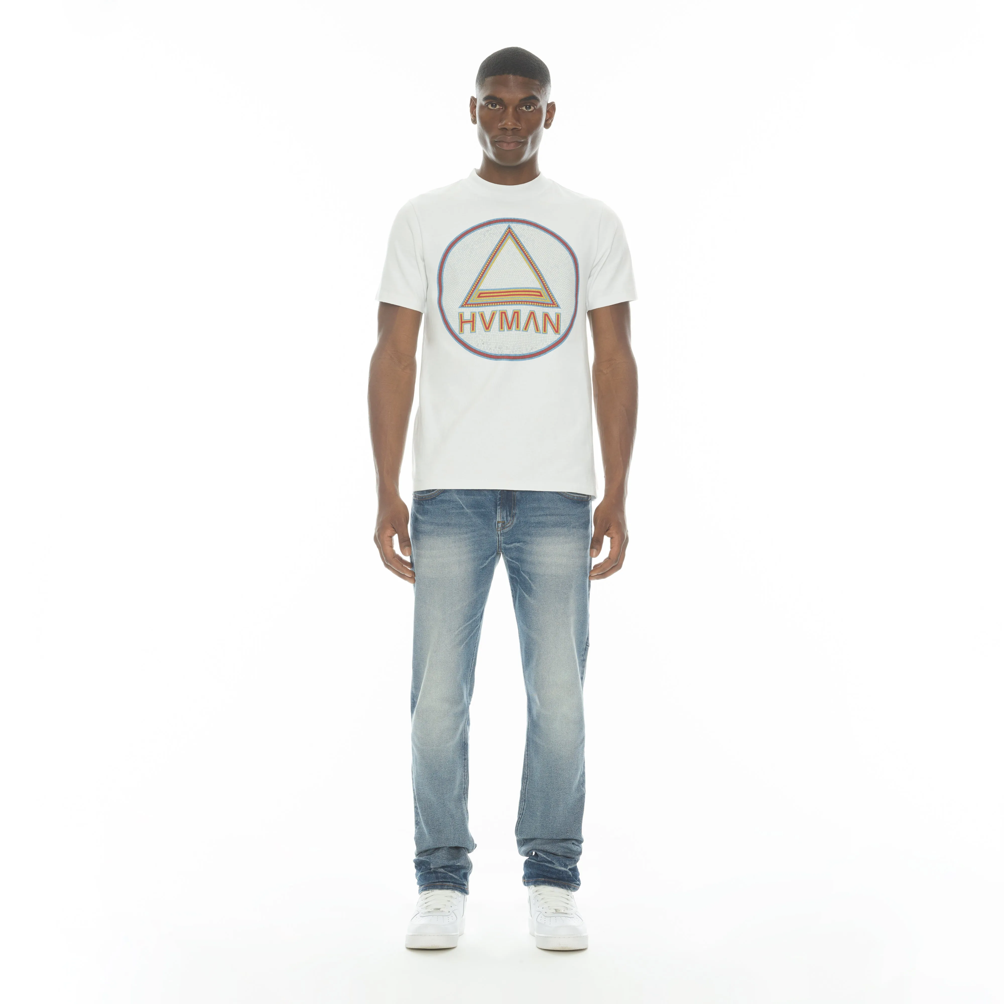 Mero Slim Fit Jeans In Coastal