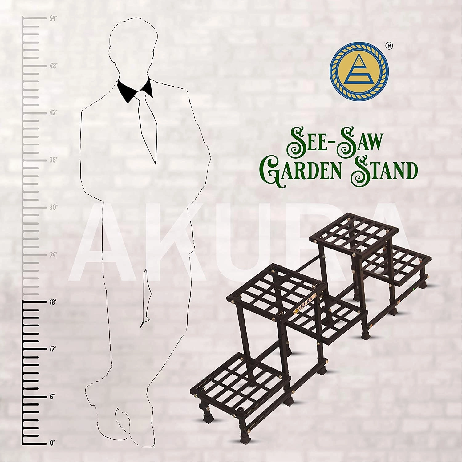 Metal Planter Stand