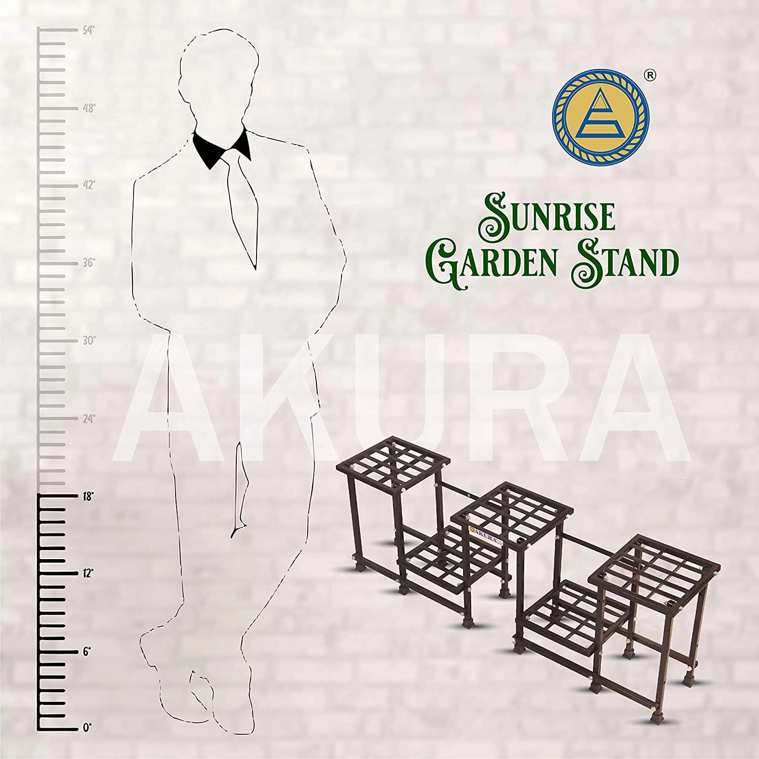 Metal Planter Stand