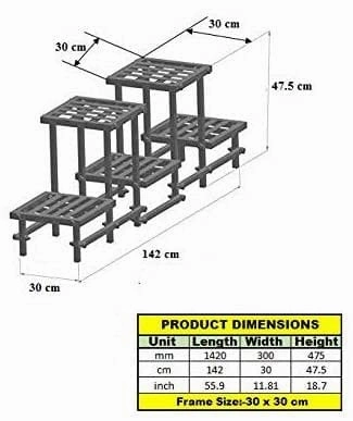 Metal Planter Stand