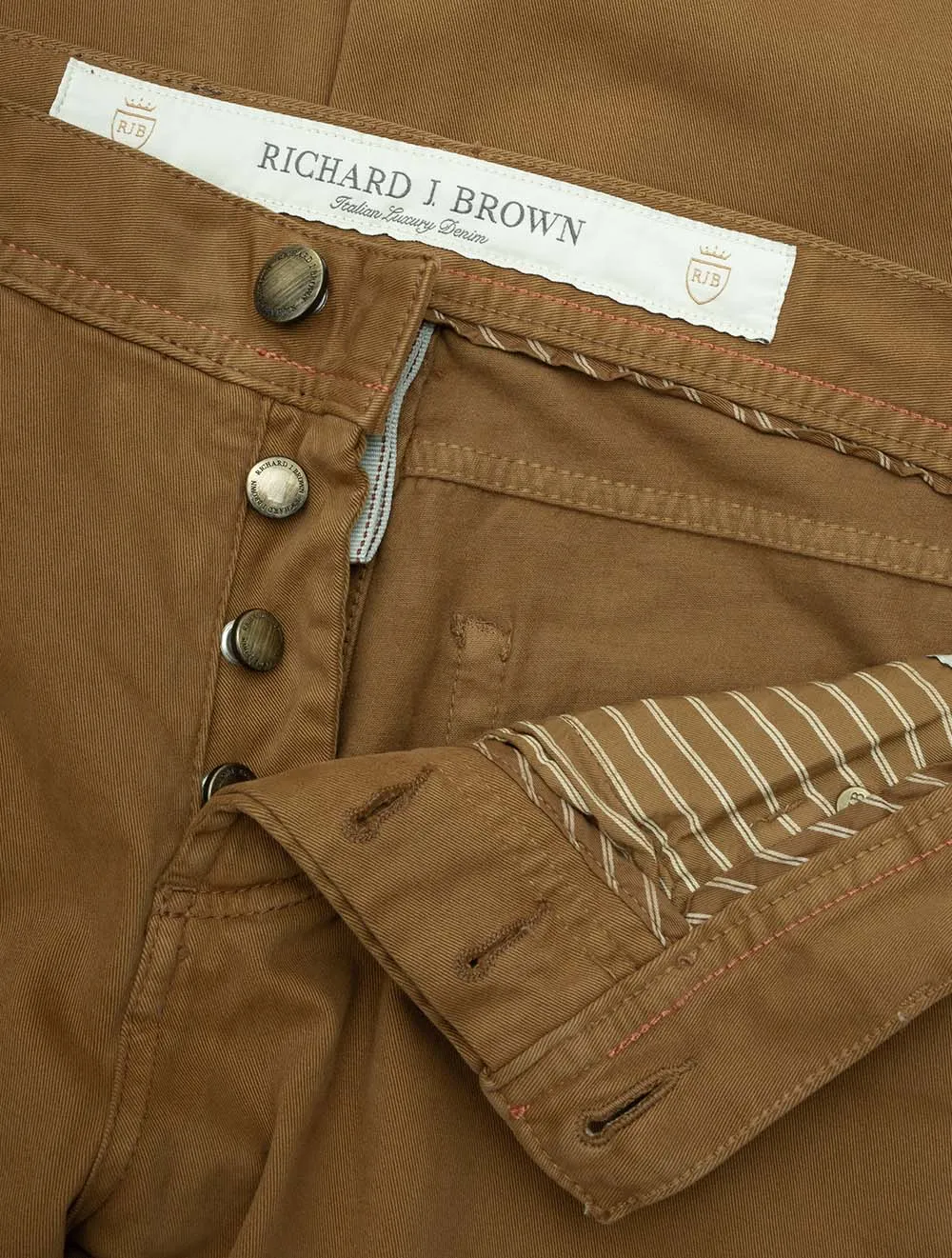 Milano Luxury Denim Jeans Rost