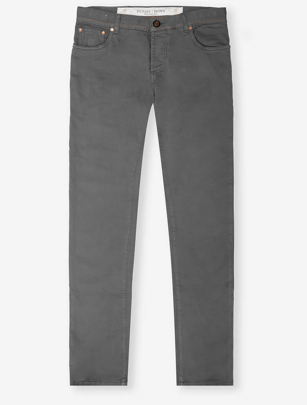 Milano Luxury Denim Jeans Taupe
