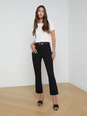 Mira Bootcut-Jeans im Cropped-Schnitt