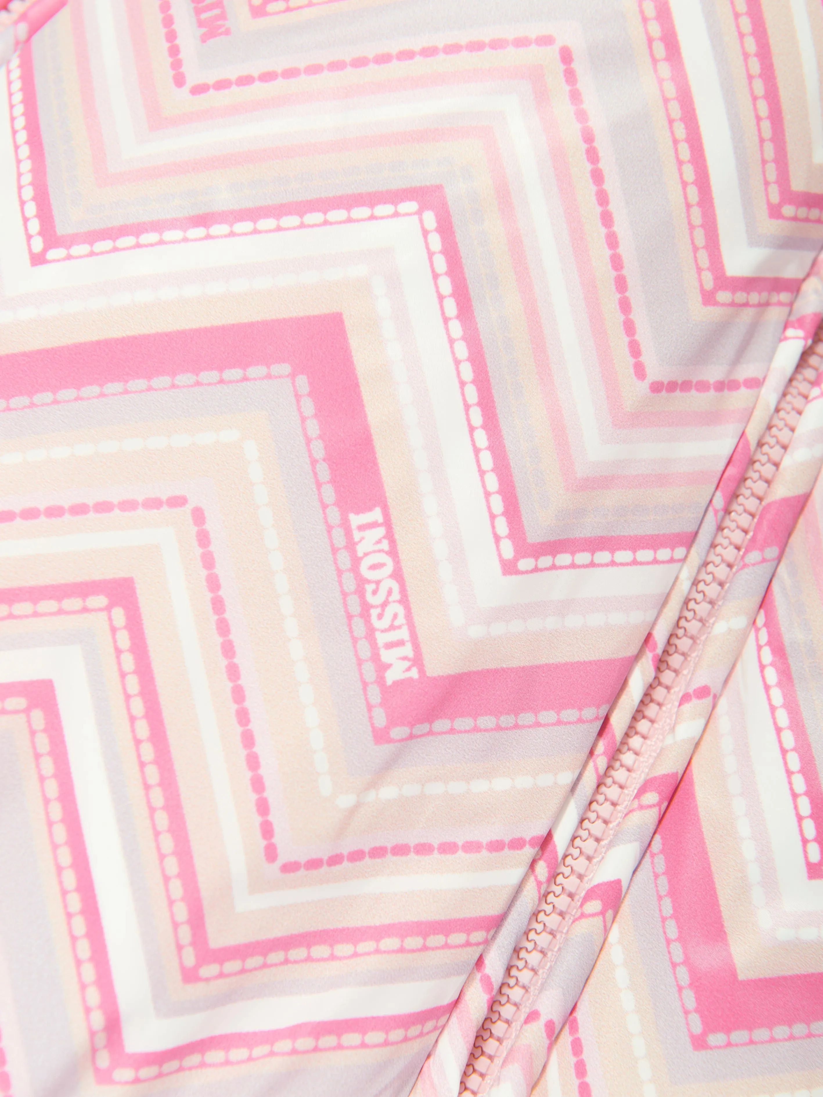 Missoni Baby Mädchen Zickzack Schneeanzug in Rosa