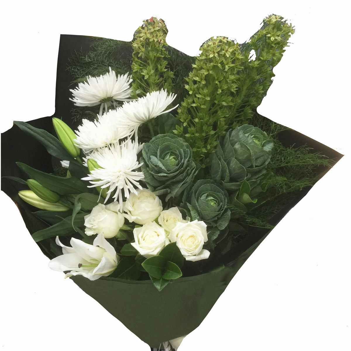 Modern Nature,realistic flower bouquet 