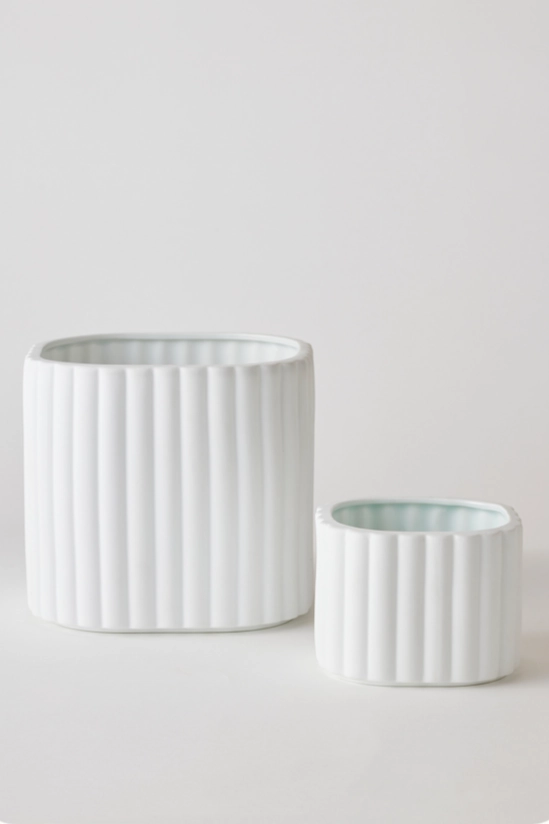 Modular Stack Planter white