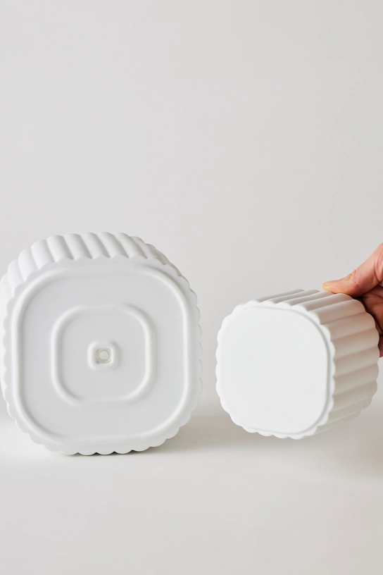 Modular Stack Planter white