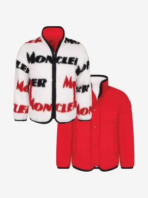 Moncler Jungen All Over Logo Jacke