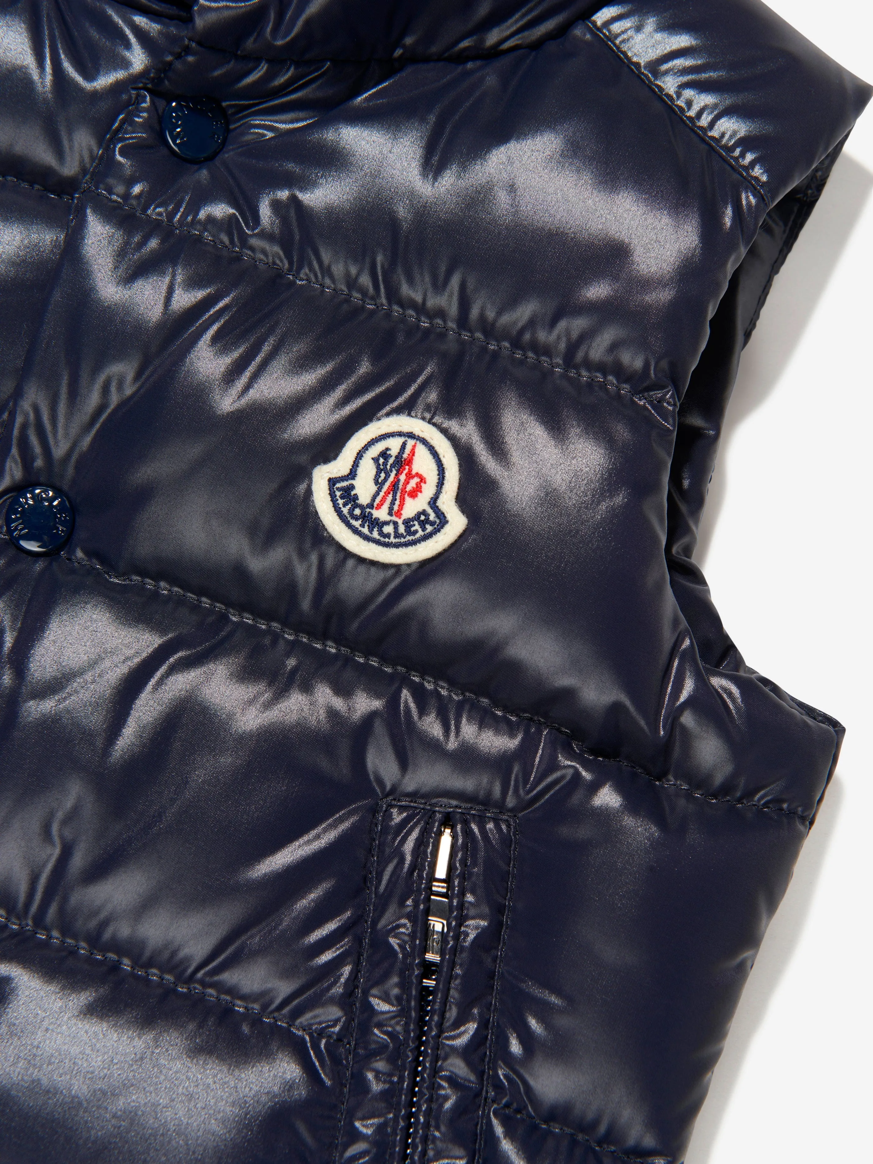 Moncler Enfant Baby Boys Daunengefütterte Bernard Weste