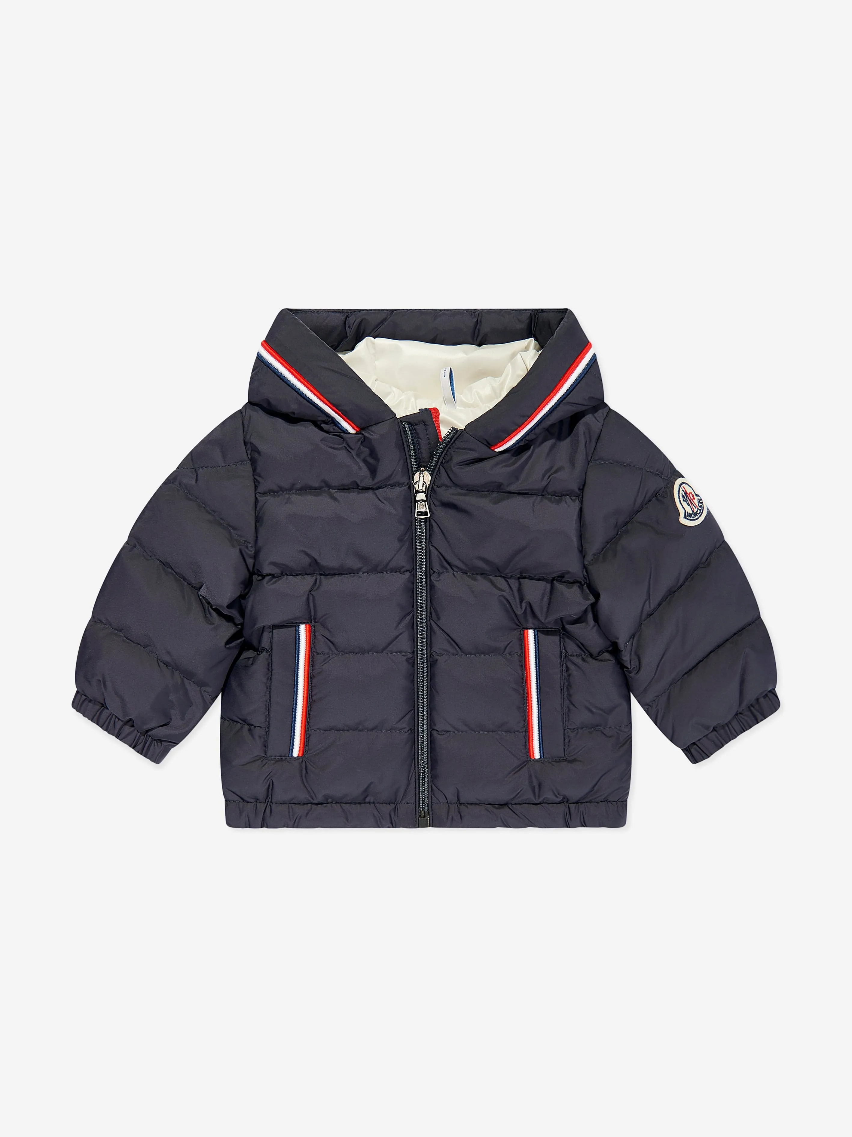 Moncler Enfant Baby Jungen Daunengefütterte Merary Jacke in Marine