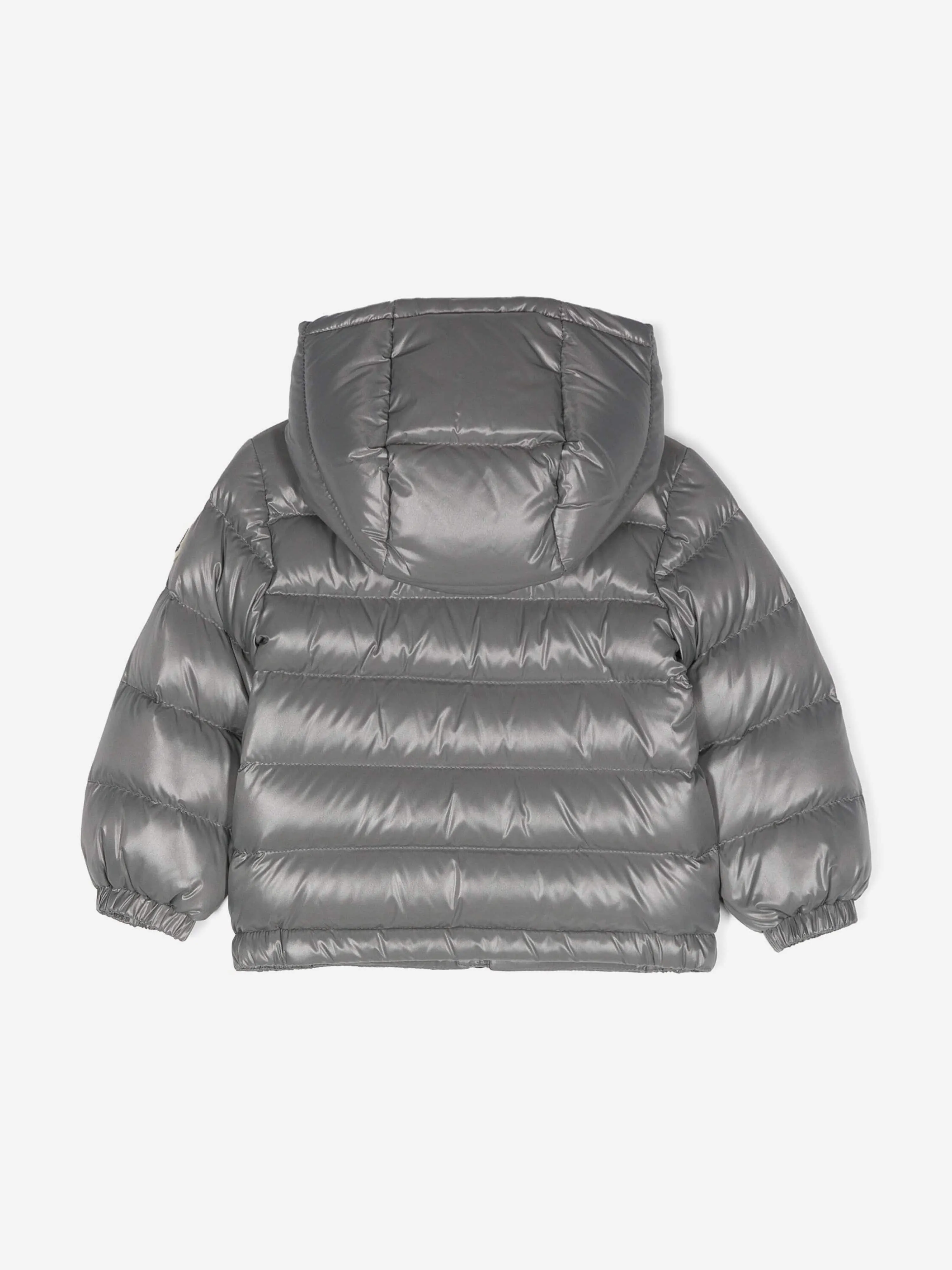 Moncler Enfant Baby Jungen Daunengefütterte Neue Aubert Jacke in Grau