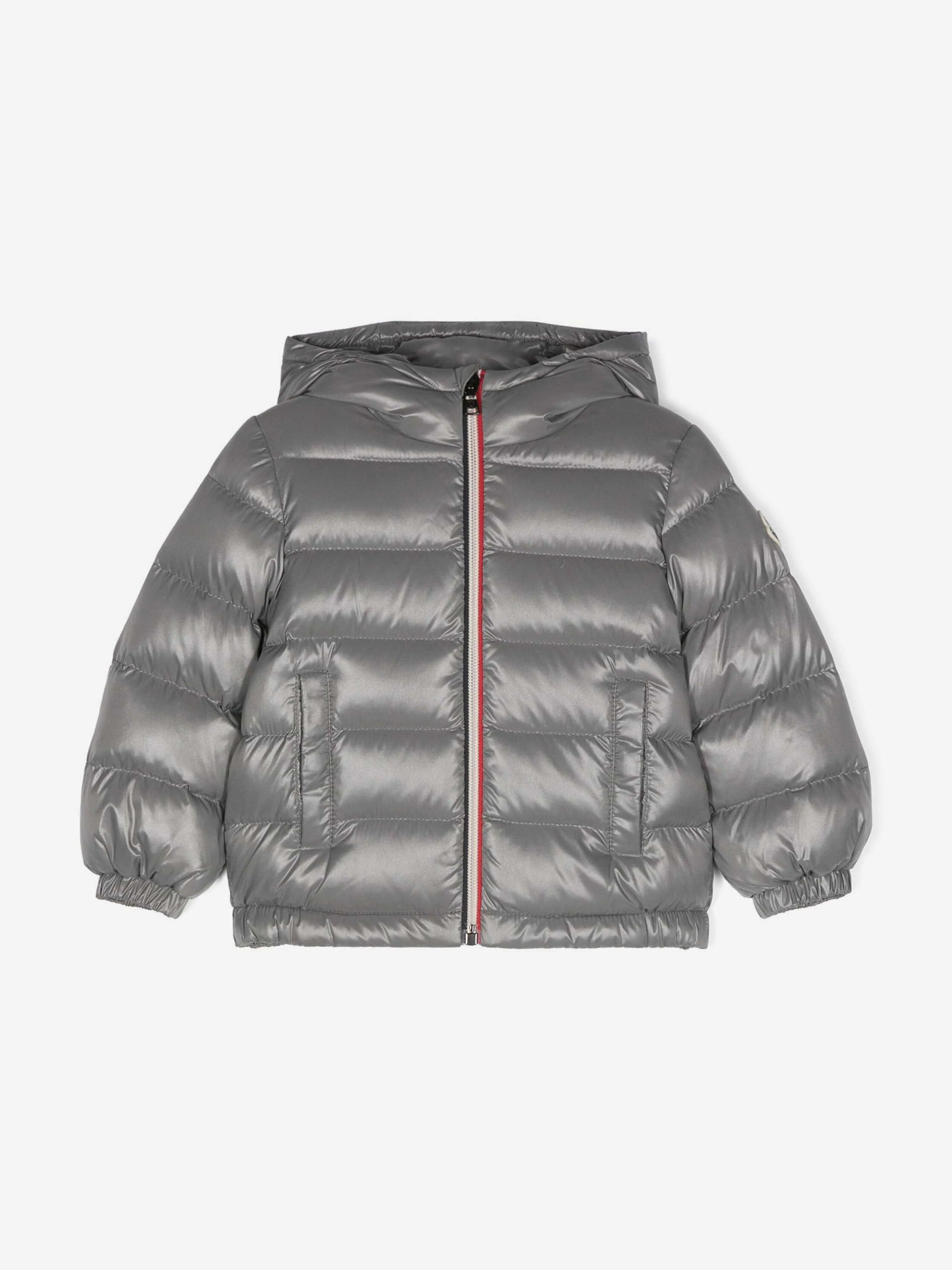 Moncler Enfant Baby Jungen Daunengefütterte Neue Aubert Jacke in Grau