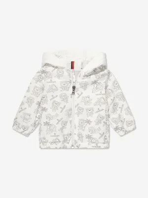 Moncler Enfant Baby Fynn Jacke in Weiß
