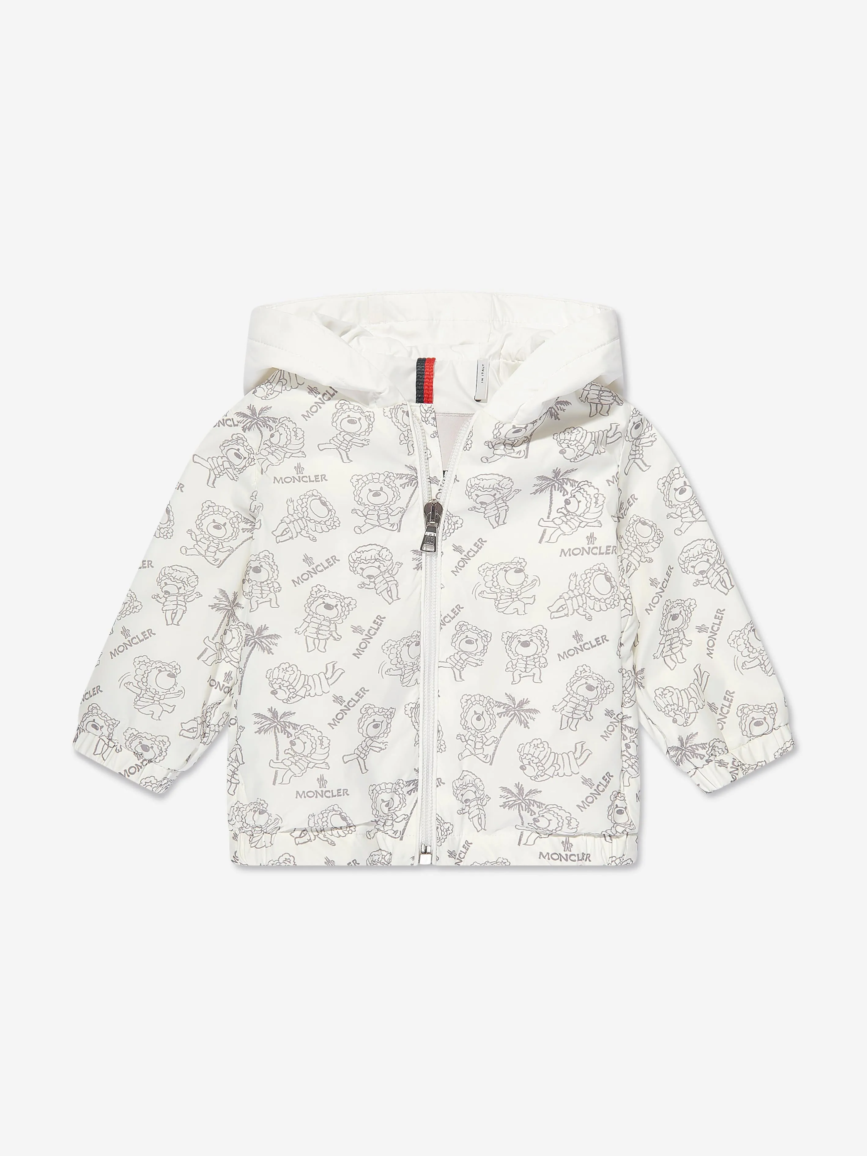 Moncler Enfant Baby Fynn Jacke in Weiß