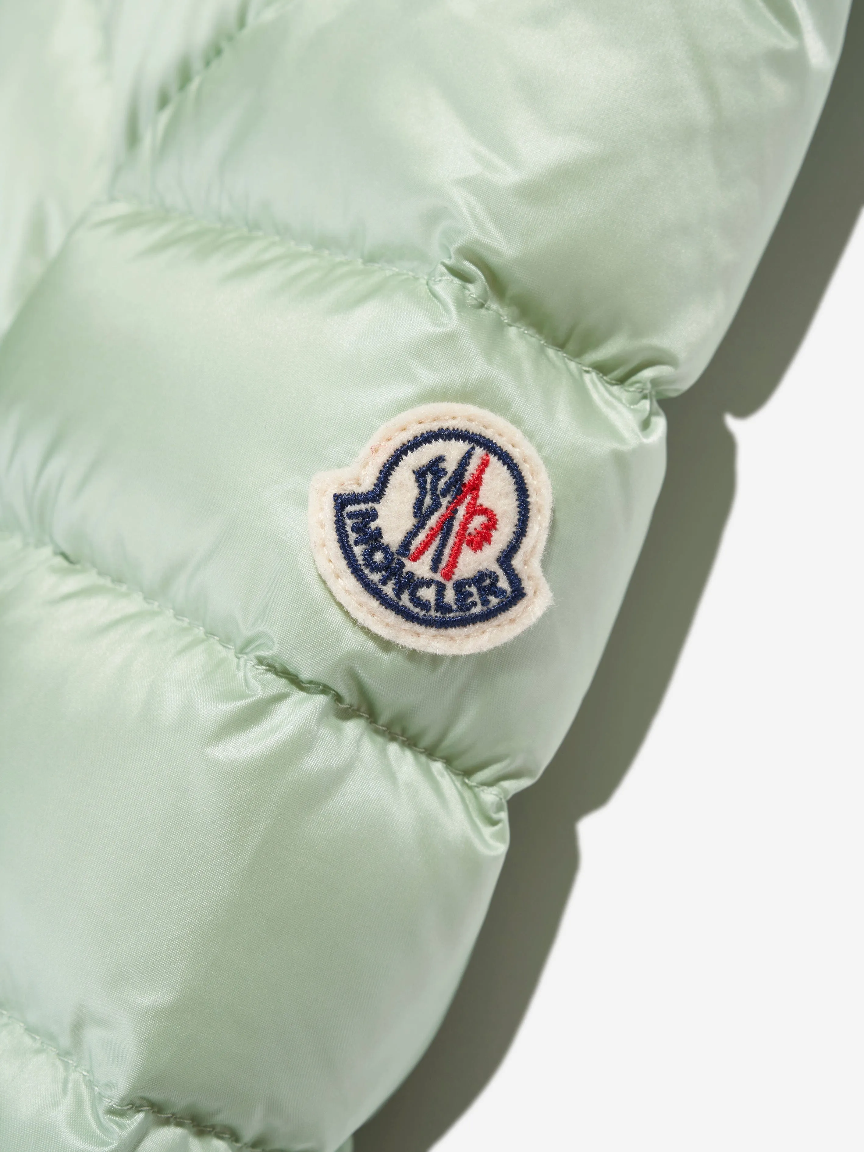 Moncler Enfant Daunenjacke für Baby-Mädchen in Grün