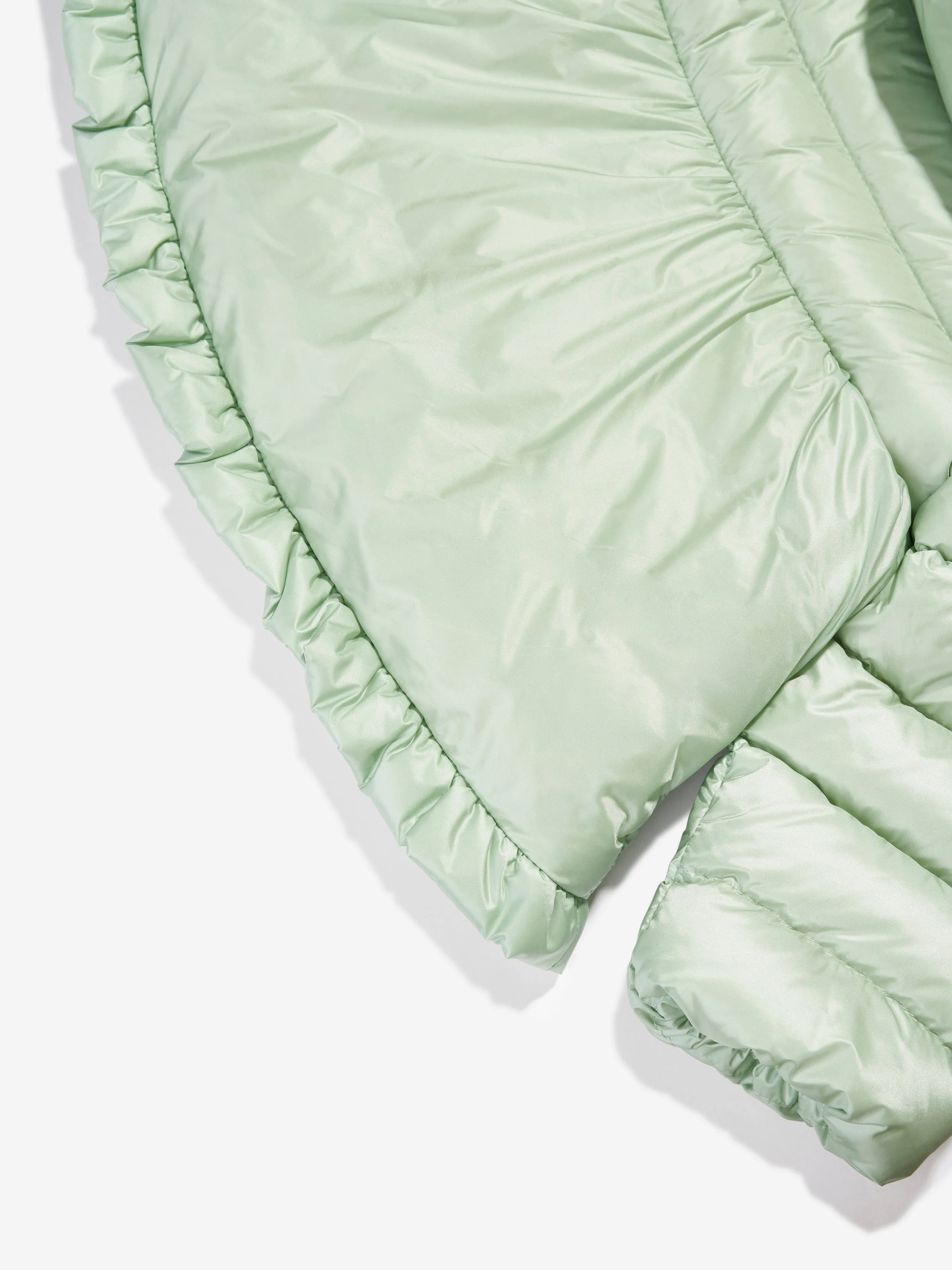 Moncler Enfant Daunenjacke für Baby-Mädchen in Grün