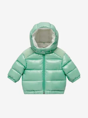 Moncler Enfant Daunengefütterte Valya Jacke für Baby-Mädchen in Grün