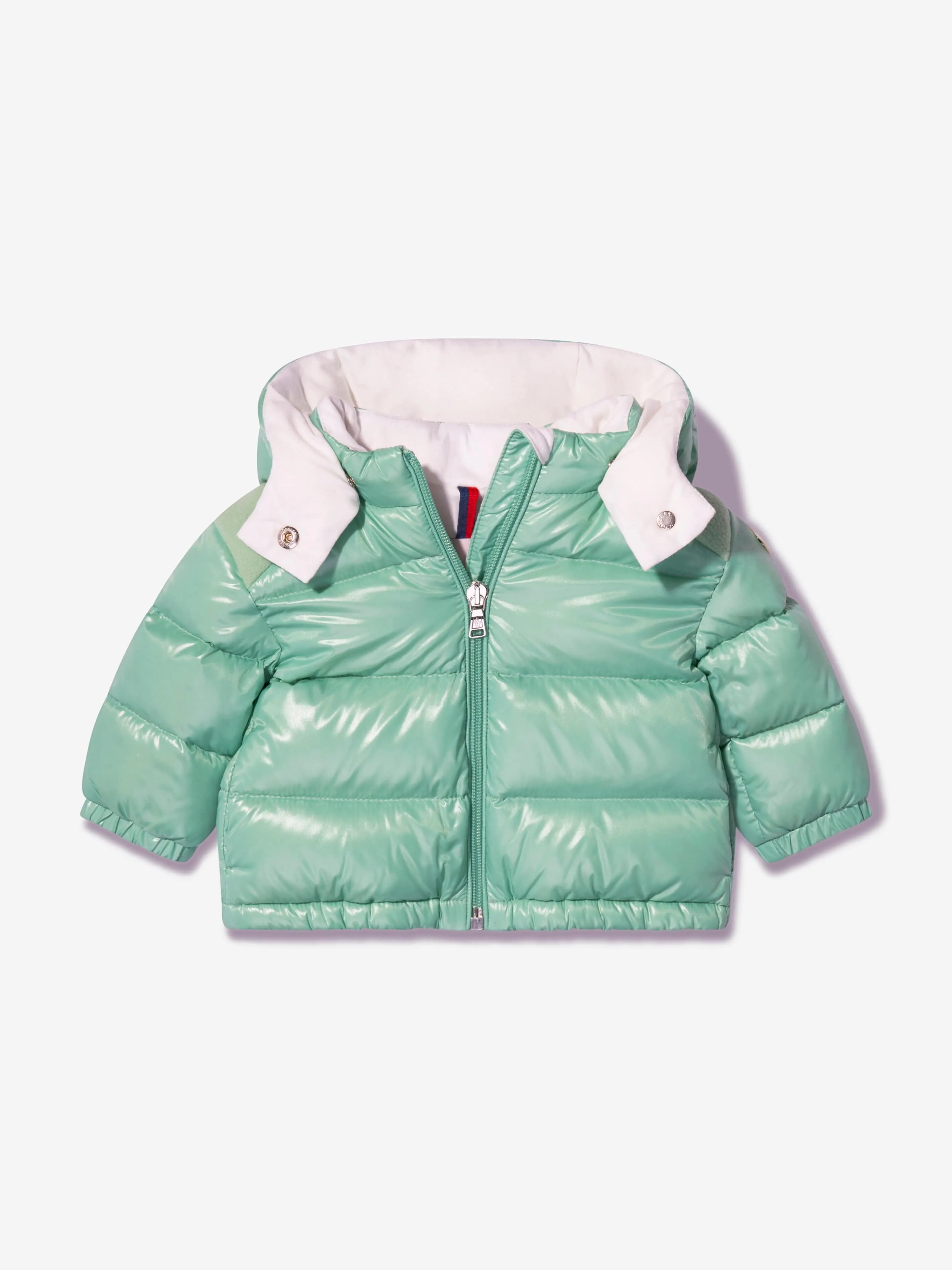 Moncler Enfant Daunengefütterte Valya Jacke für Baby-Mädchen in Grün