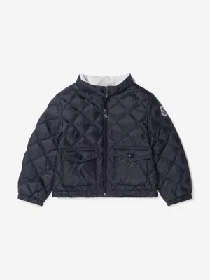 Moncler Enfant Daunengefütterte Steppjacke für Babygirls