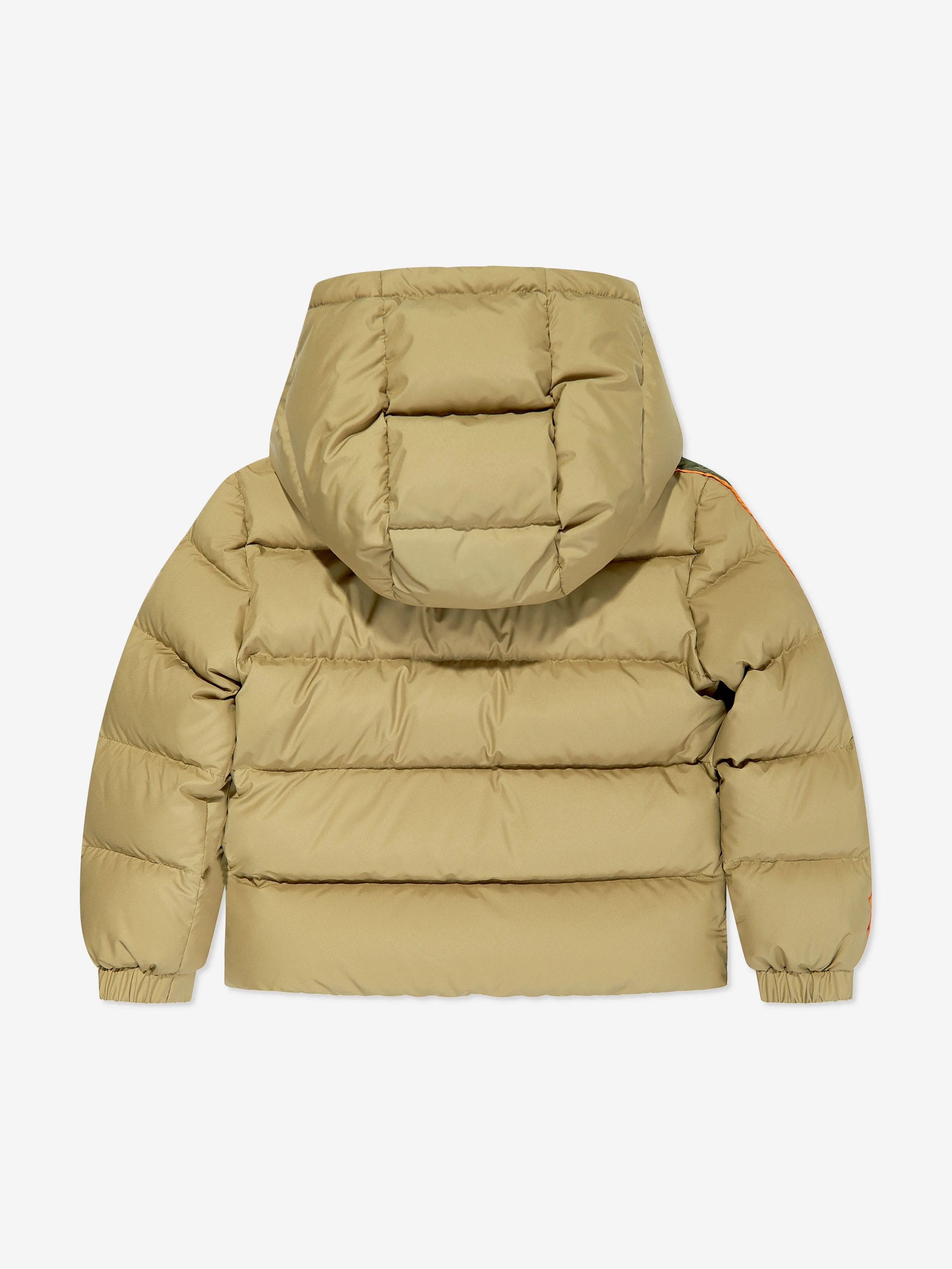 Moncler Enfant Jungen Daunengefütterte Benton Jacke in Grün
