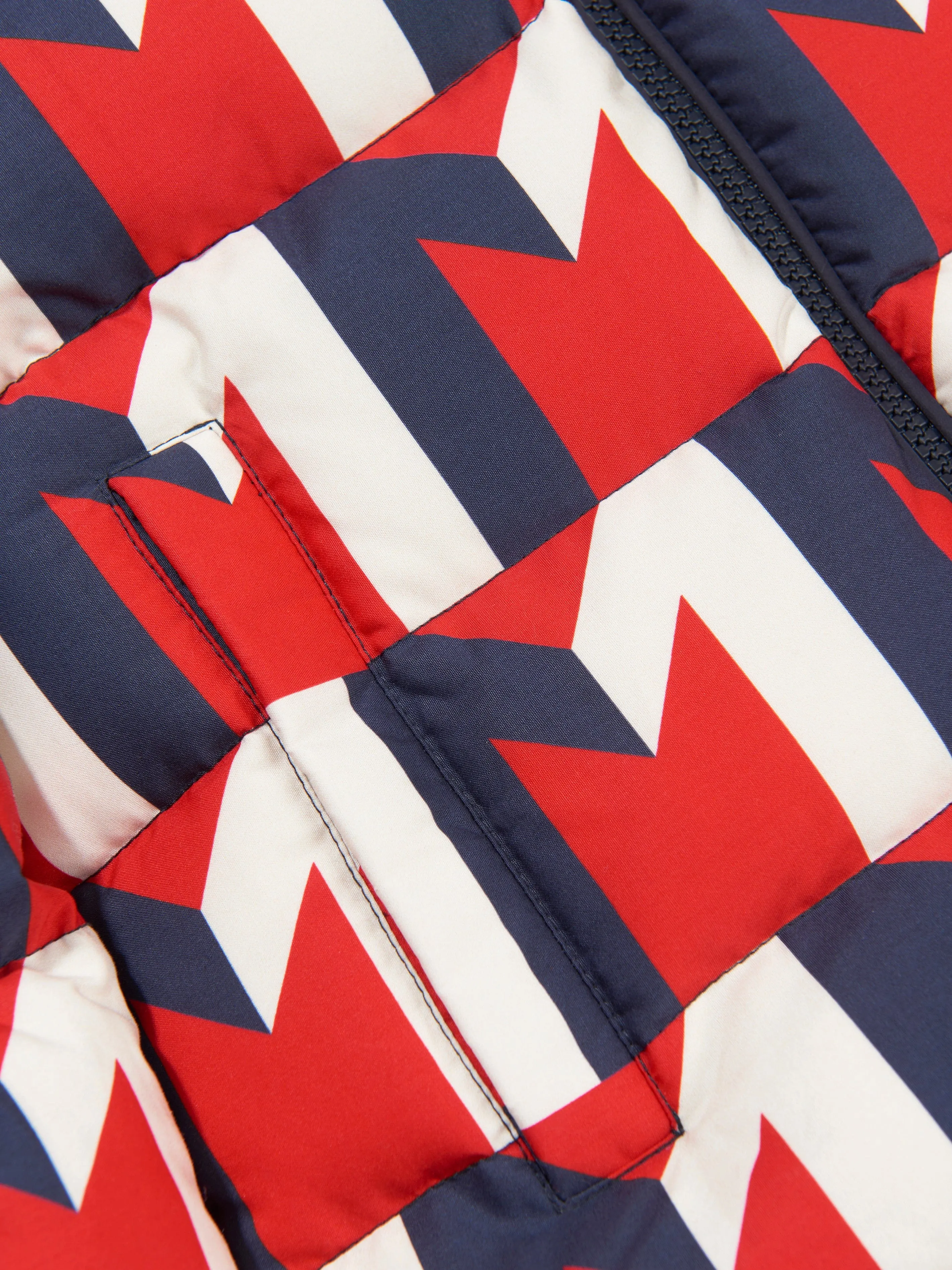 Moncler Enfant Jungen Daunengefütterte Evano Jacke in Mehrfarben