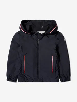 Moncler Enfant Jungen Granduc Reißverschlussjacke in Marineblau