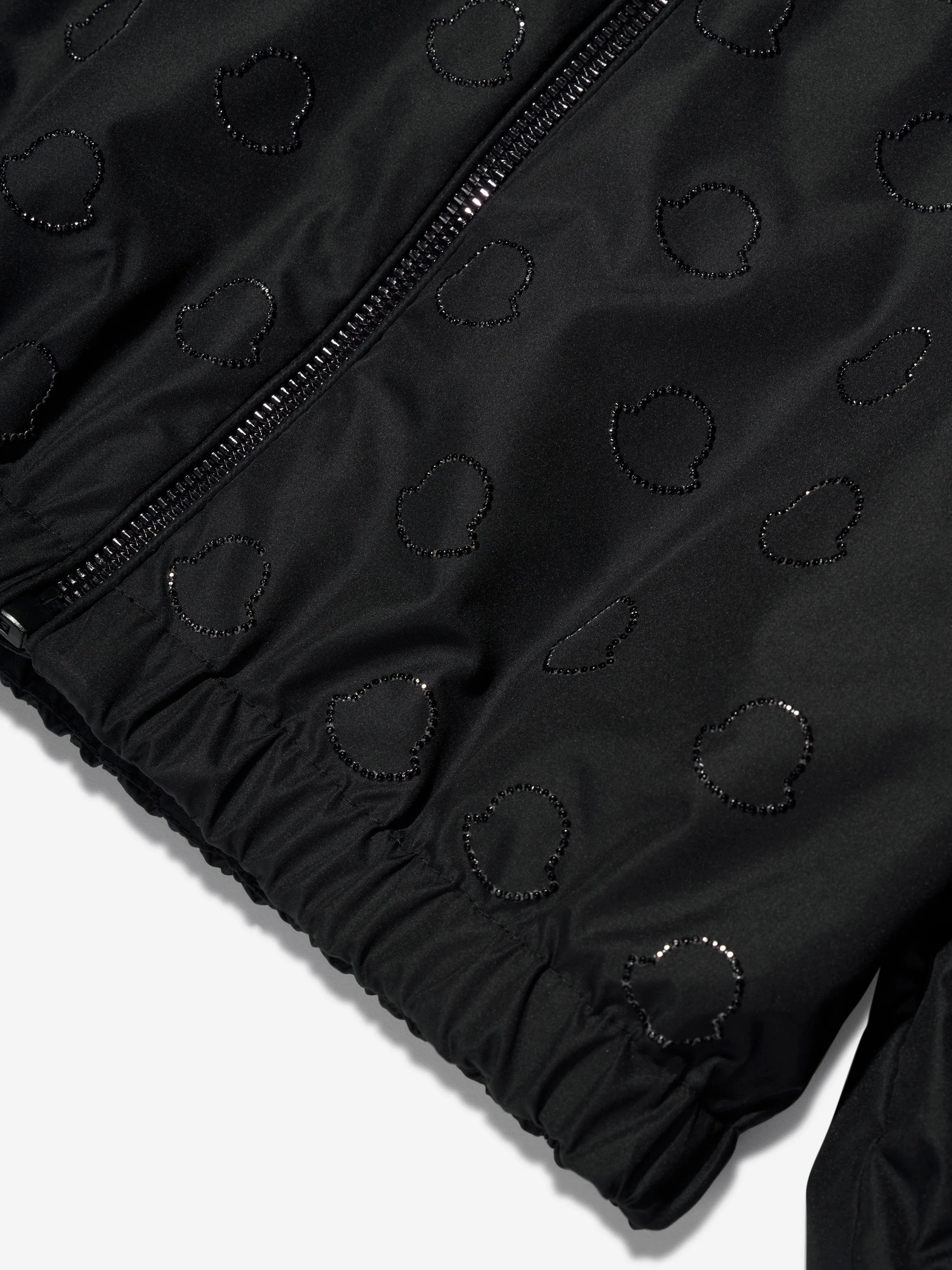 Moncler Enfant Mädchen Adanna Jacke in Schwarz