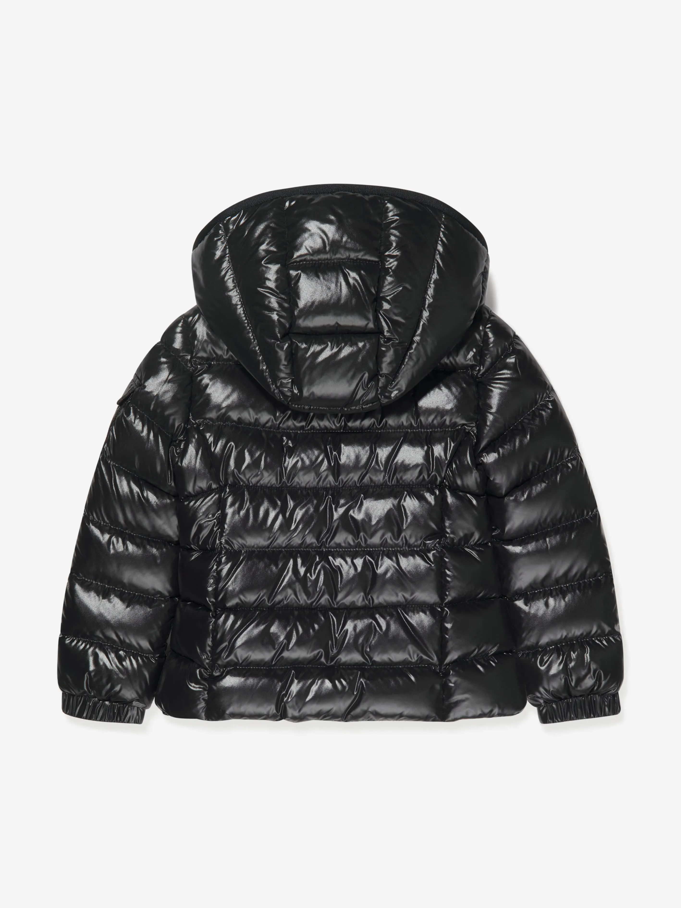 Moncler Enfant Mädchen Daunengefütterte Babyjacke in Schwarz