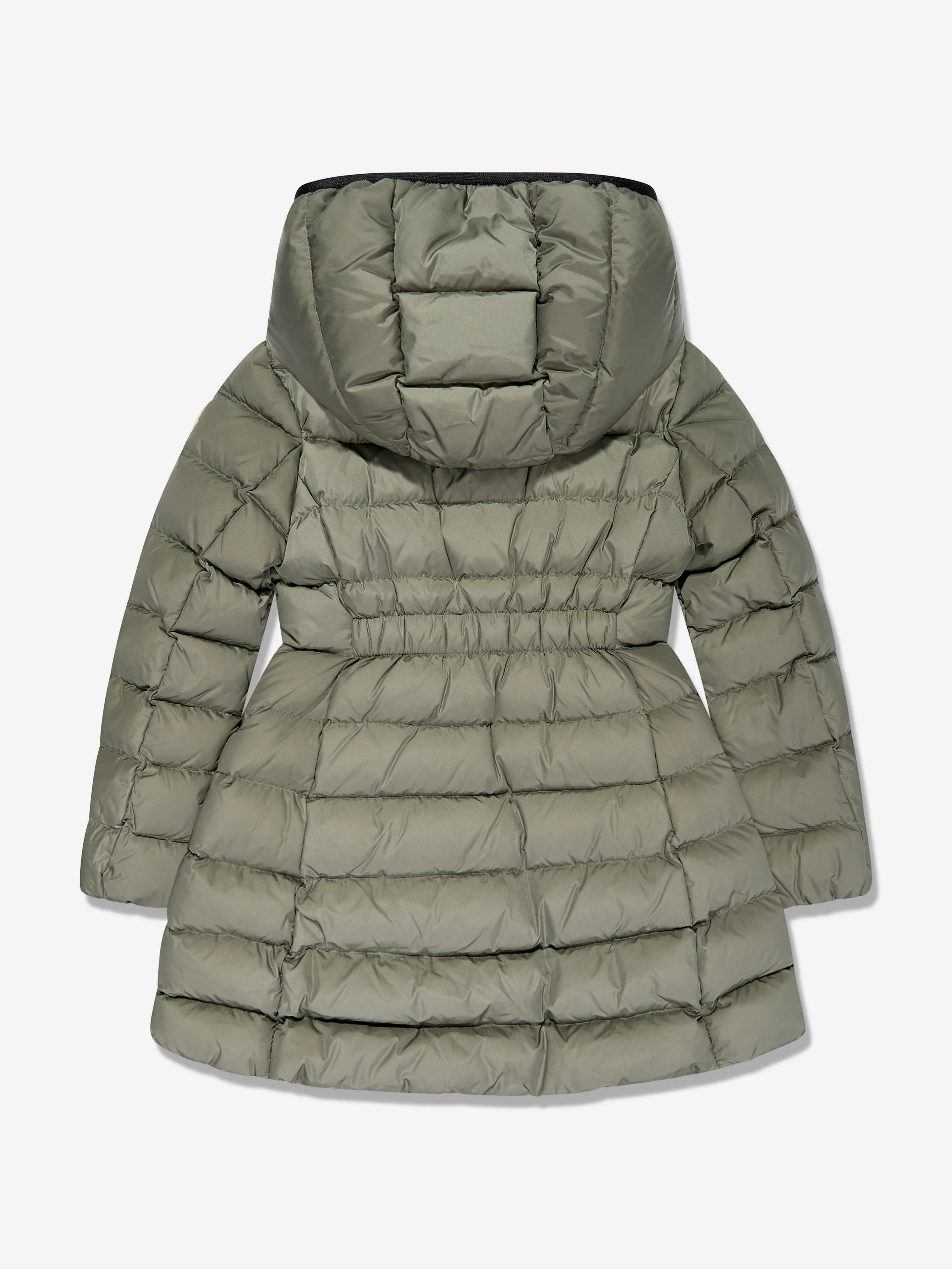 Moncler Enfant Mädchen Daunengefütterter Charpal Langer Mantel in Grün