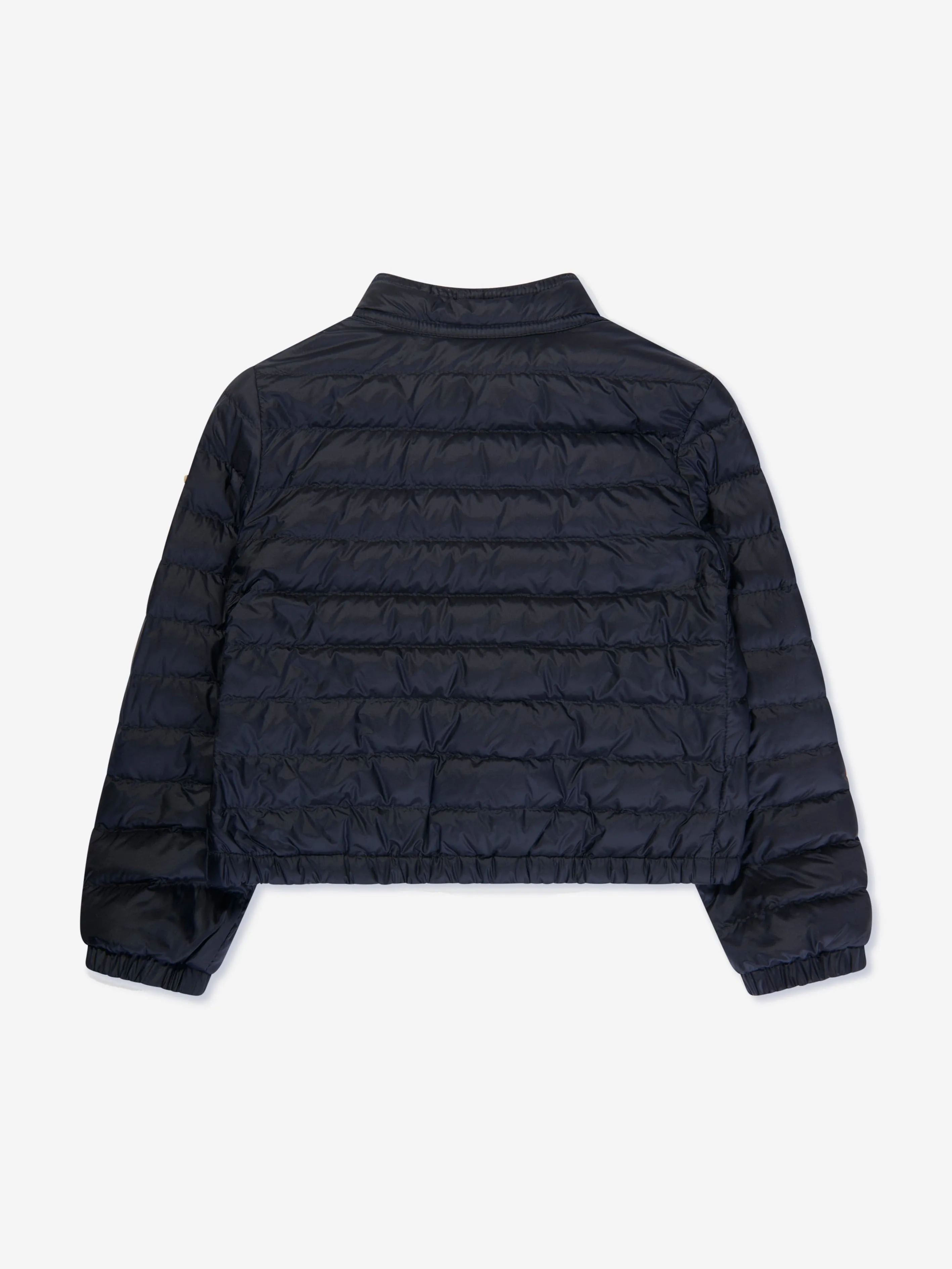Moncler Enfant Mädchen Daunengefütterte Palans Jacke in Marine