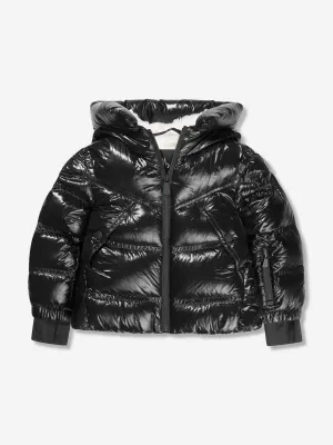 Moncler Grenoble Mädchen Daunengefütterte Vernayaz Jacke in Schwarz