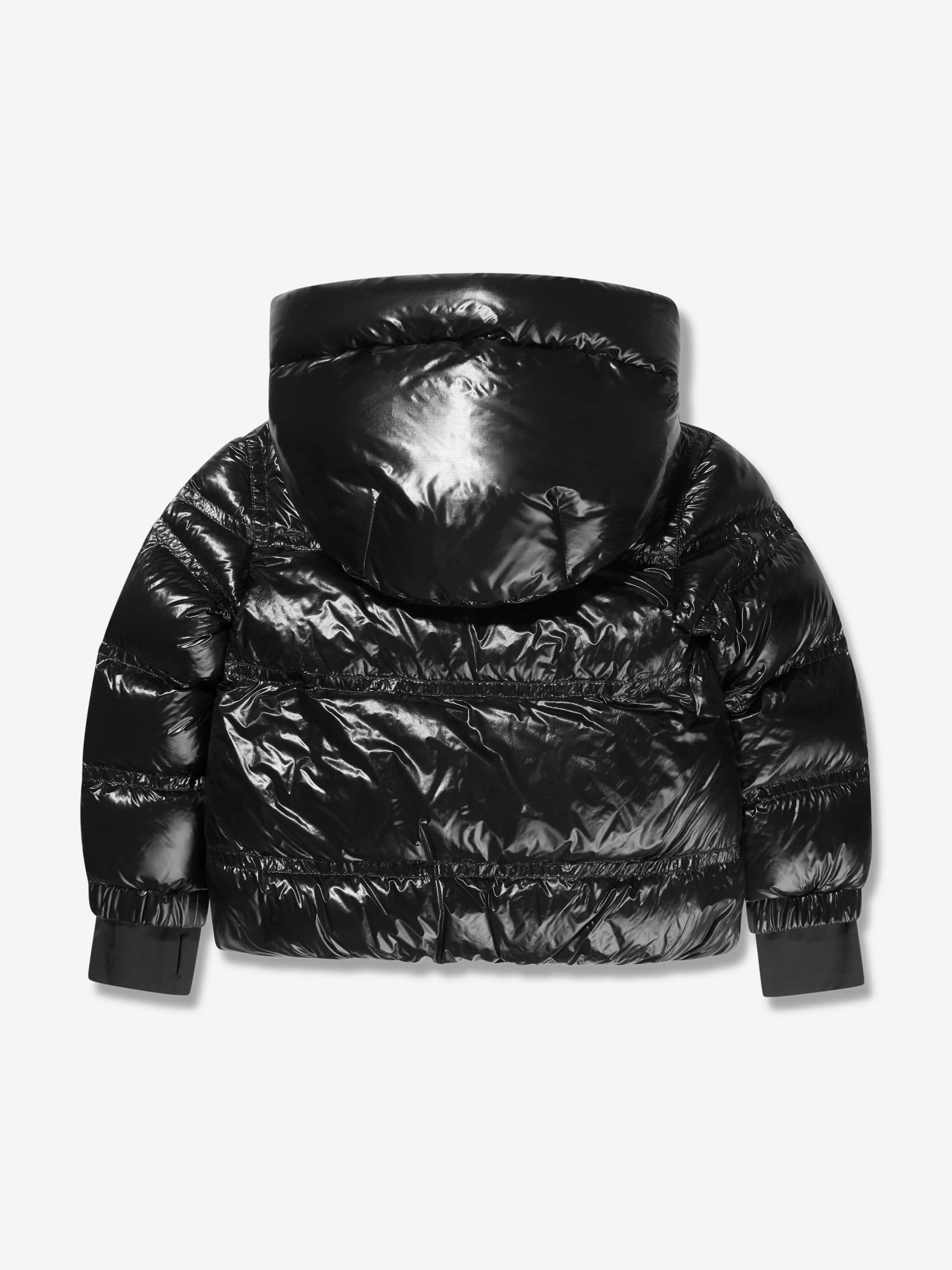 Moncler Grenoble Mädchen Daunengefütterte Vernayaz Jacke in Schwarz