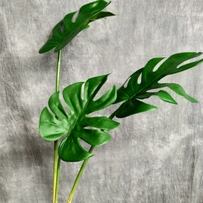 Monstera Deliciosa Artificial Foliage Bunch GREENERY0007,dried artificial flower