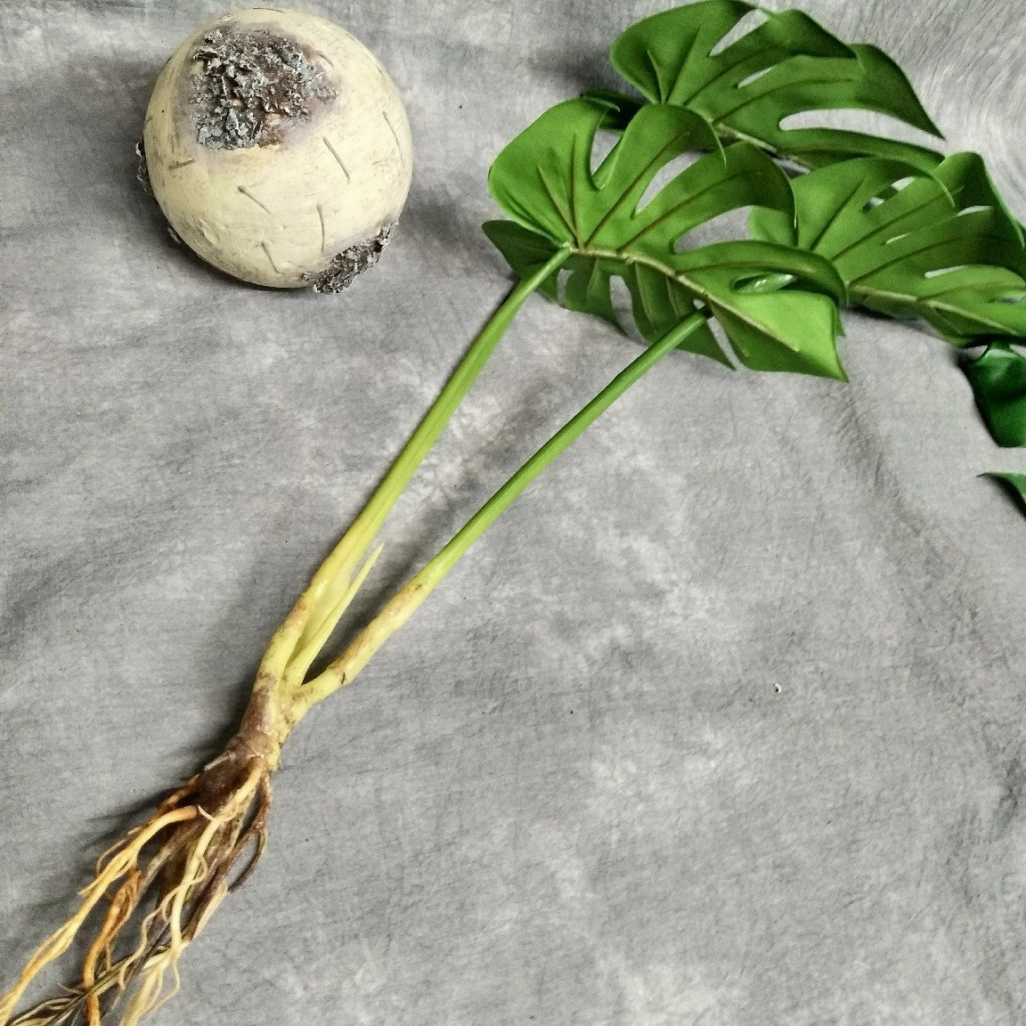 Monstera Deliciosa Artificial Foliage Bunch GREENERY0007