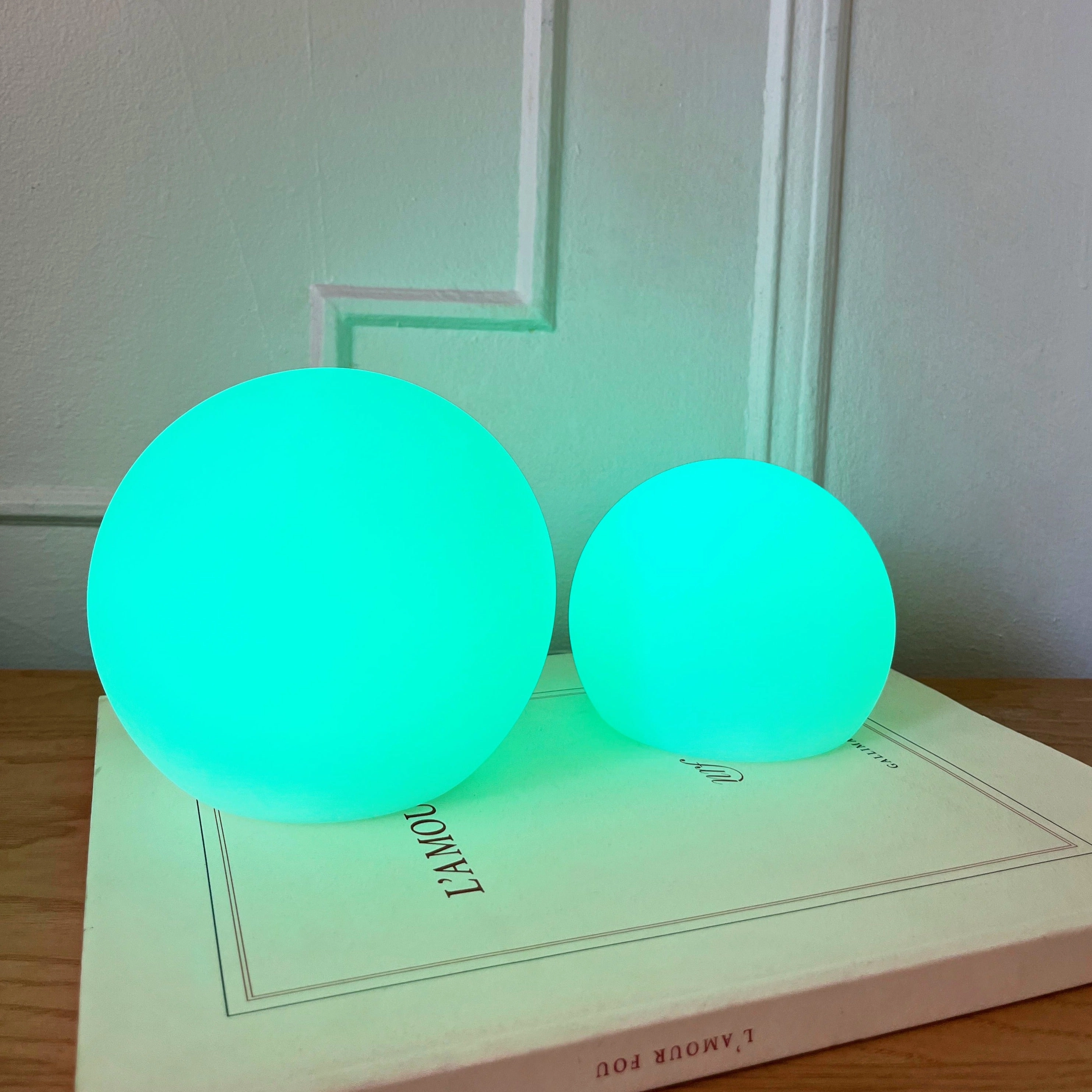 Moon Cordless LED Table Lamp with Rechargeable Batteries