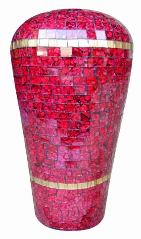 MOST201 - Mosaic pot - Pink,unique decorative planter