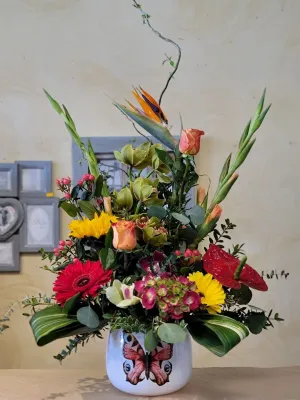Mother's day No.58,faux bloom stem 