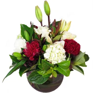 Mulan,realistic flower bouquet 